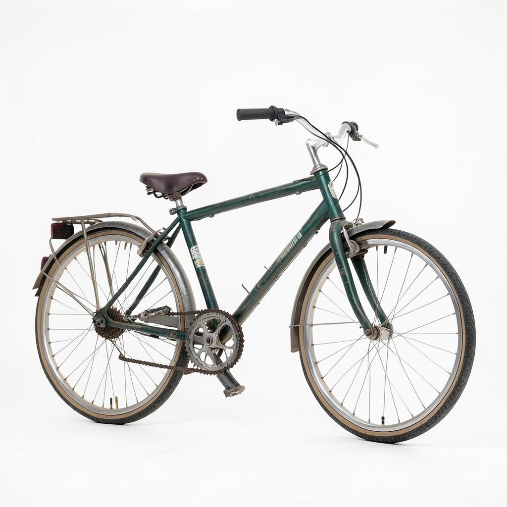 City bicycle, 7-speed with rack